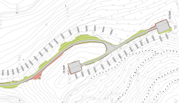 progetto infrastrutture parchi eolici strade piazzole aree servizio